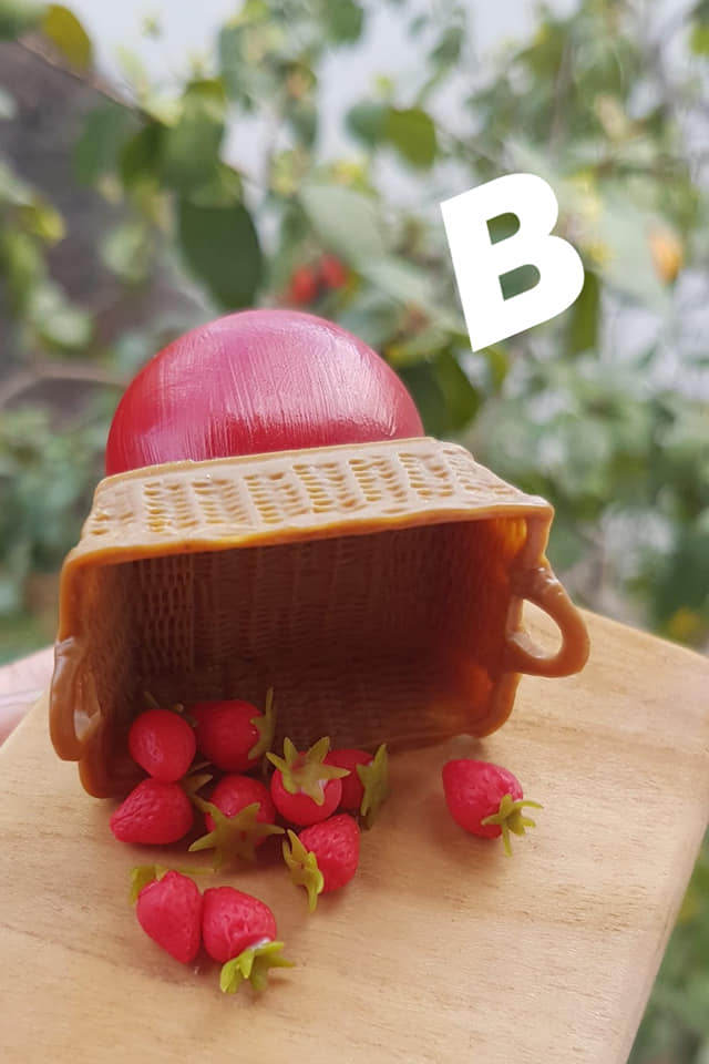 Fruit on Basket (Strawberry B)
